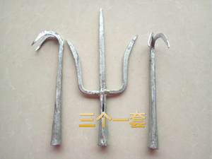 道家用品 叉勾 道士法坛用品  道家 铁叉勾 万法宗坛法架配件