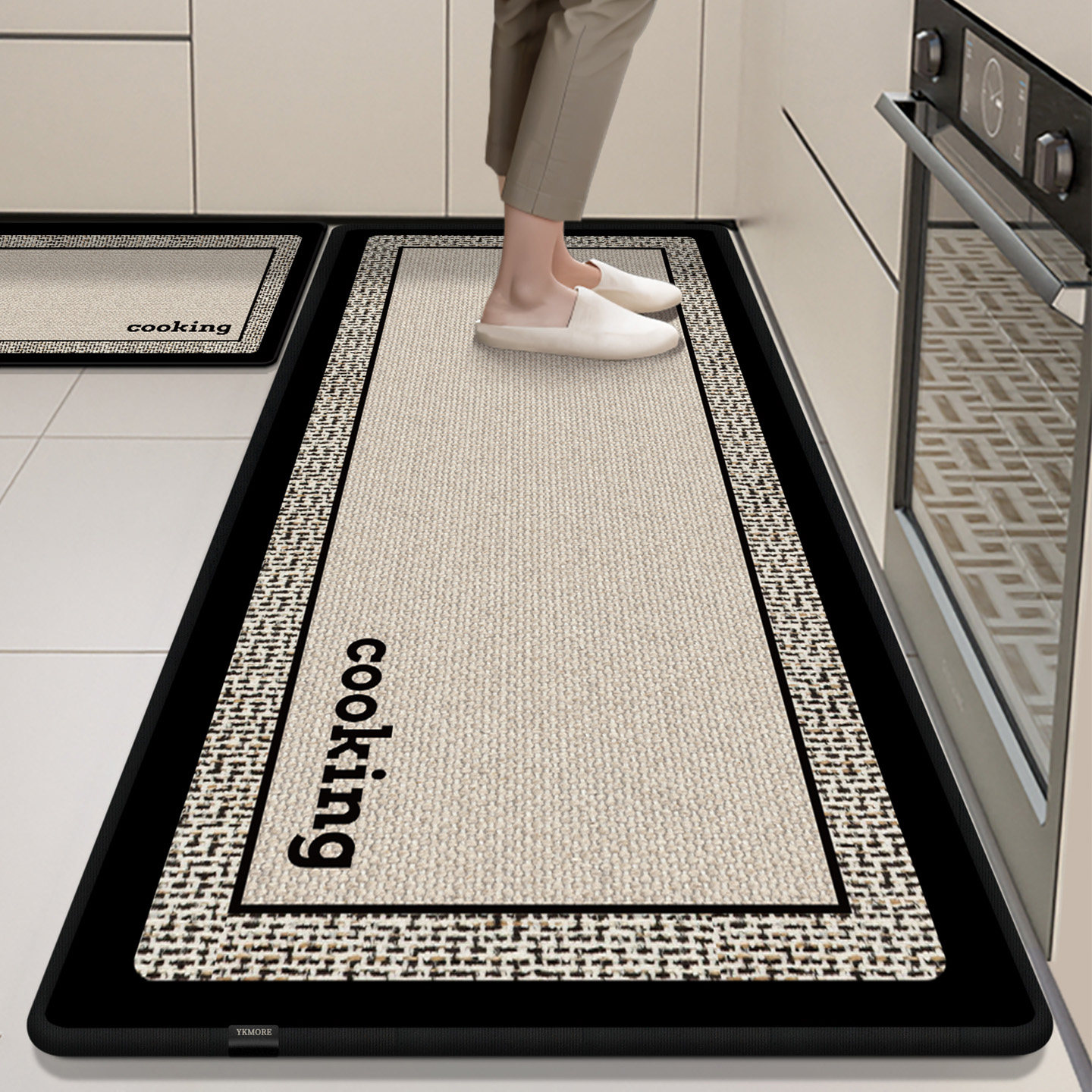 厨房地垫防滑防油可擦免洗吸水吸油专用垫耐脏脚垫子2026新款地毯,居家布艺,厨房地垫,淘宝优惠券,粉丝福利购,淘宝优惠卷