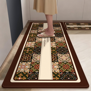 2026新款 厨房地垫防滑防油免清洗地毯家用吸水吸油耐脏专用脚垫子
