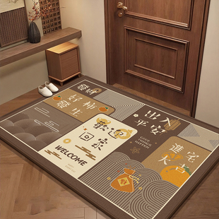 入户门地垫进门门厅垫门口地毯2025新款高级感耐脏防滑室外脚垫