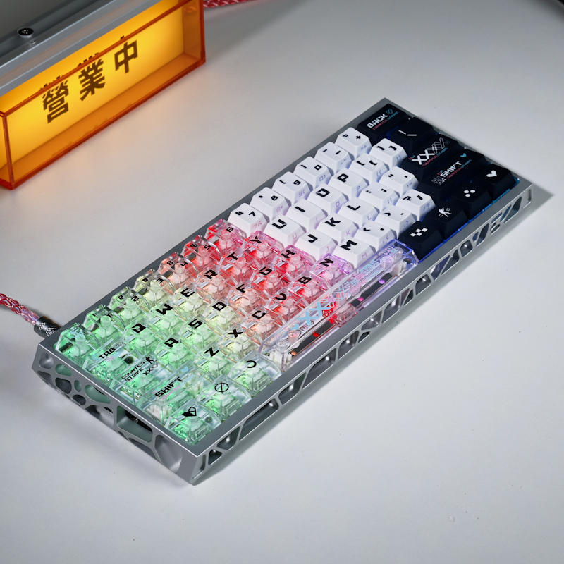 Wooting60he+全新满改磁轴键盘