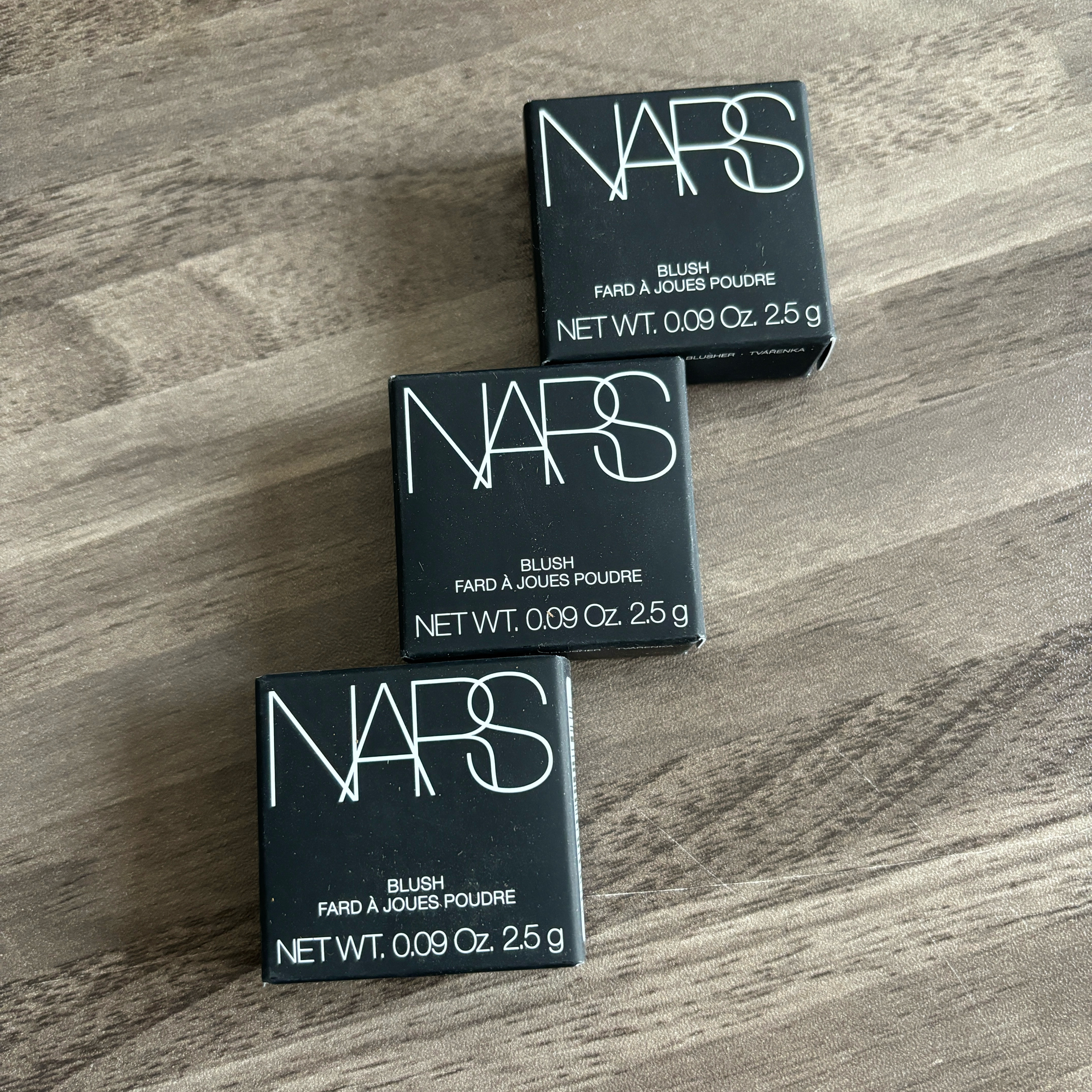现货包邮 经典色！NARS娜斯腮红Orgasm迷你装2.5g
