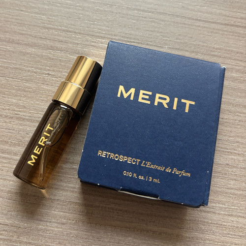 现货包邮 原装Merit Retrospect追忆香水2ml佛手柑茉莉麝香