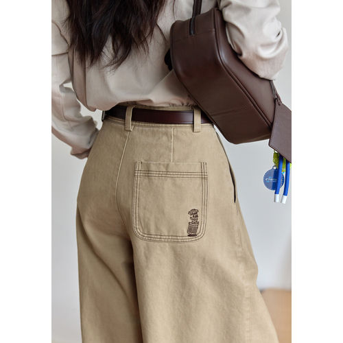 13秋冬氛围日系米驼色直