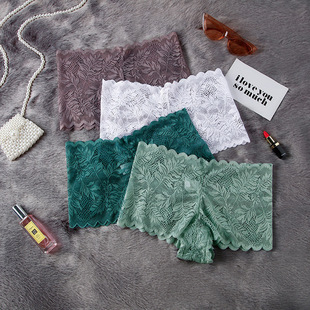 low underwear女蕾丝内裤 lace hollow women sexy Large waist