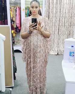 elegent fashion style 2021 dress arrival african loose new