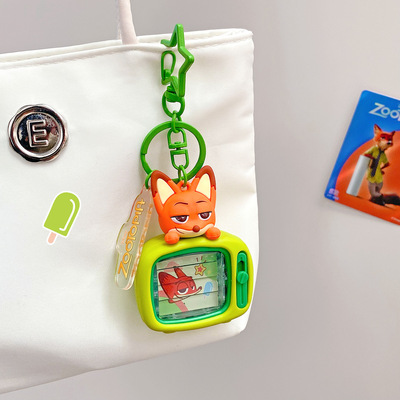 正版疯狂动物城尼克朱迪挂件