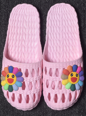 CHIATING CC单鞋39码粉红色橡胶越南包头拖鞋女外穿洞洞鞋沙滩鞋