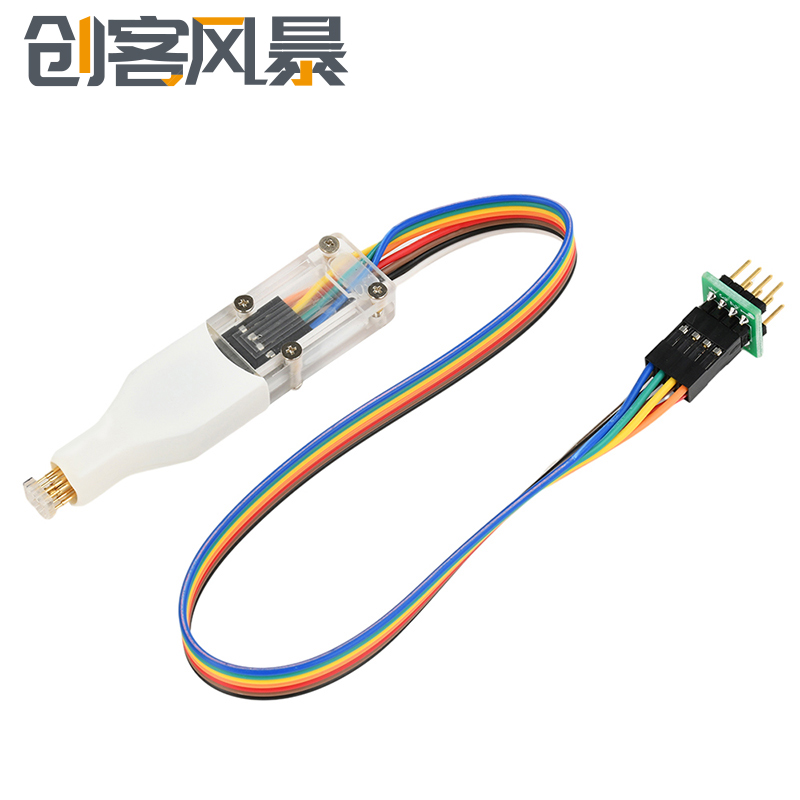 SOP8/WSON8/QDFN8微型芯片贴片弹簧针程式设计器烧录读写程序测试