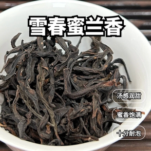 2025新茶雪春蜜兰香单枞茶凤凰单枞茶潮州特级春茶清香型单丛茶叶