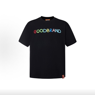 GOODBRAND马年立体硅胶短袖T恤
