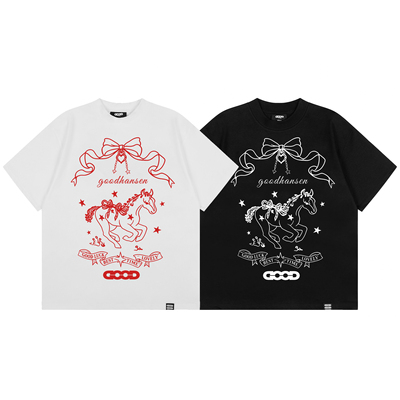 GOODBRAND小马蝴蝶结短袖T恤