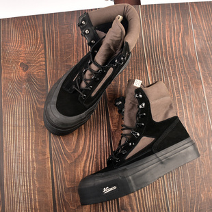visvim g.cords德国绳纹灯芯绒内增高复古做旧硫化沙漠靴男 cantq