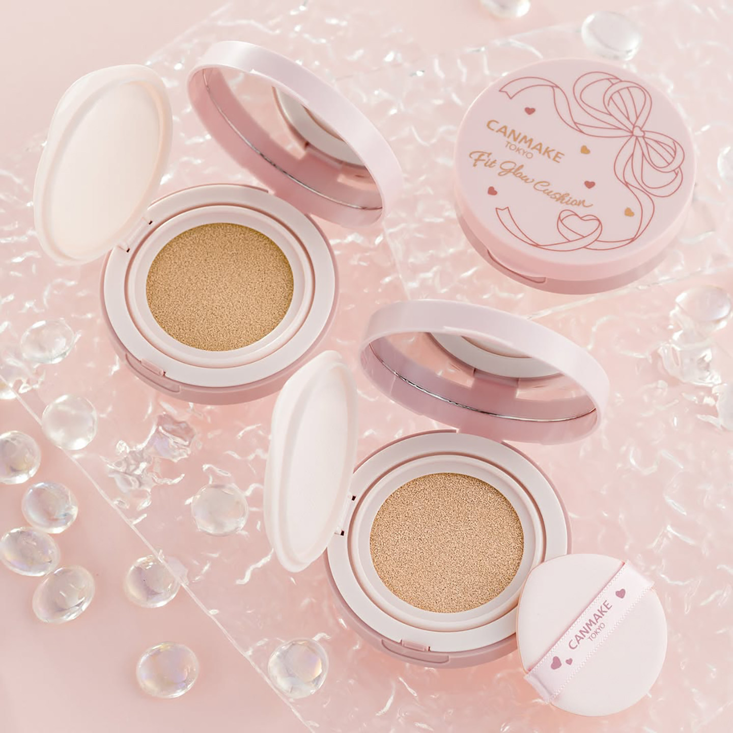 canmake/井田哑光气垫粉底自然清透细腻光泽保湿贴妆持久遮瑕砍妹,彩妆/香水/美妆工具,气垫,淘宝优惠券,粉丝福利购,淘宝优惠卷