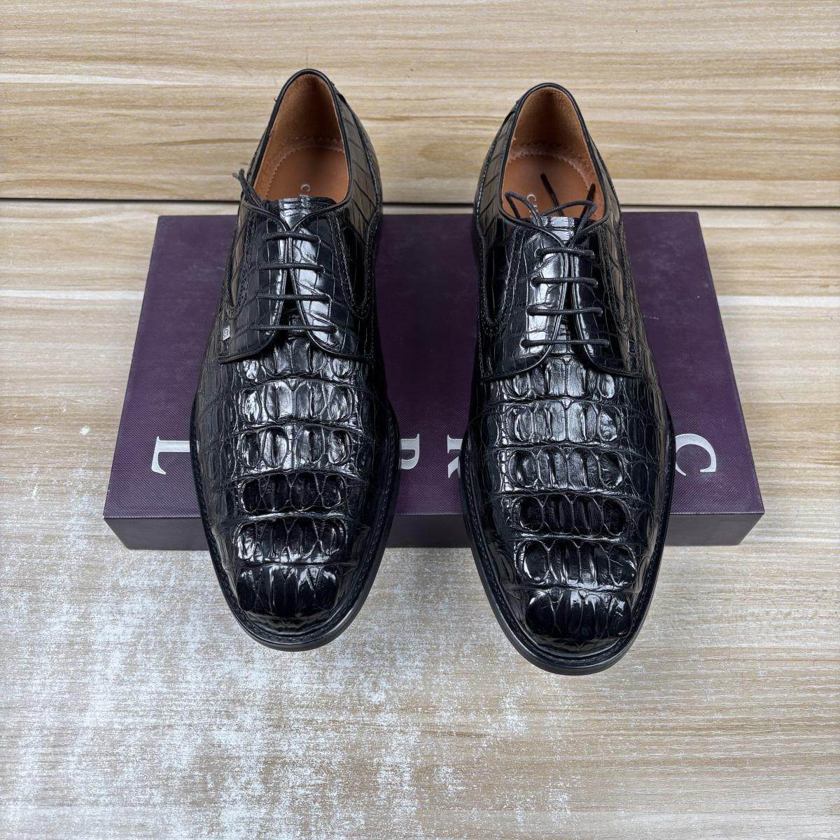 吊牌19800 意大利进口男鞋鳄鱼皮系带高端商务正装高档德比皮鞋,流行男鞋,正装皮鞋,淘宝优惠券,粉丝福利购,淘宝优惠卷