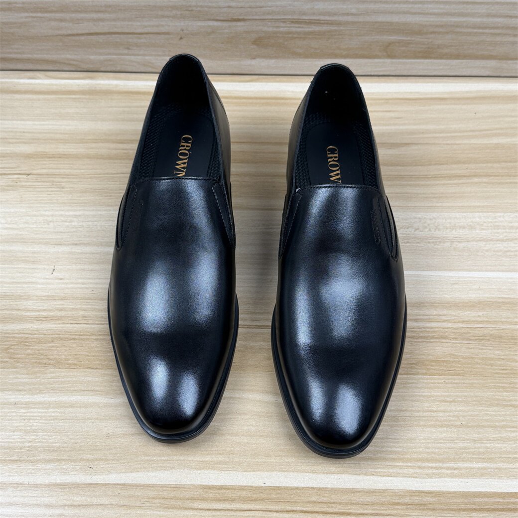 40码小牛皮专柜正品乐福鞋撤柜春夏新款商务正装一脚蹬防滑皮鞋