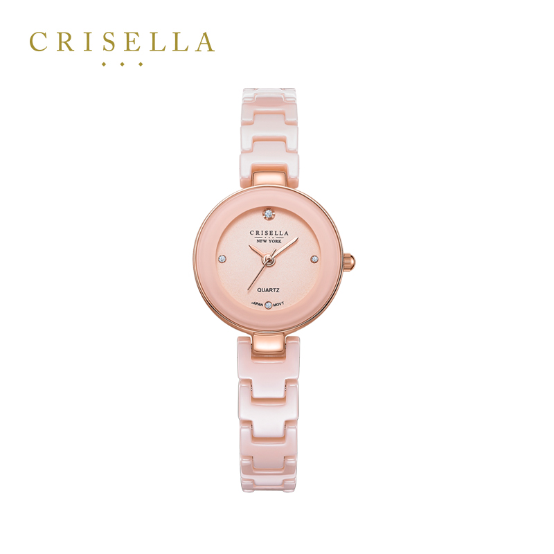 crisella小巧风陶瓷手表