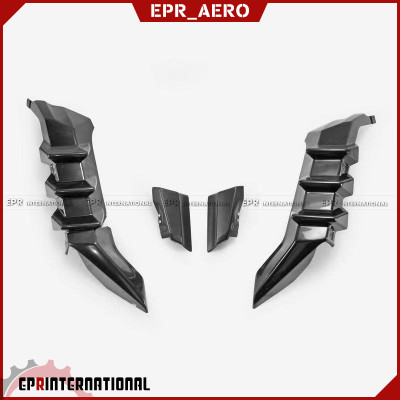 适用于Honda本田思域17-19年款 FK8 TYPE-R 塑料纤维改装后杠包角