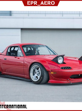 适用于马自达 Miata MX5改装 NA火箭兔宽体包围 加宽前后轮眉加装