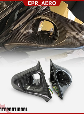 适用于Lexus IS200 咬地鲨Altezza GND改装碳纤维子弹镜 倒车侧镜