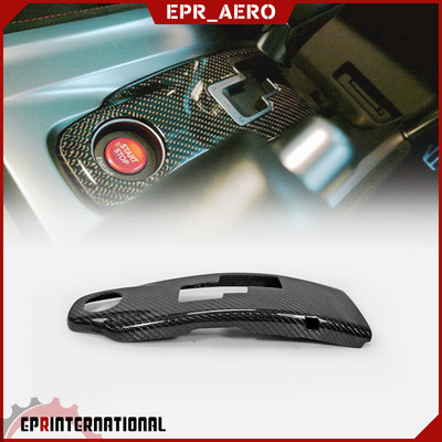 适用于日系R35 GTR内饰改装 排挡头盖 碳纤维中控装饰 变速档位盖