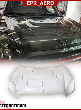 适用于迷你Mini R60 Countryman DUELL AG碳纤维改装发动引擎机盖