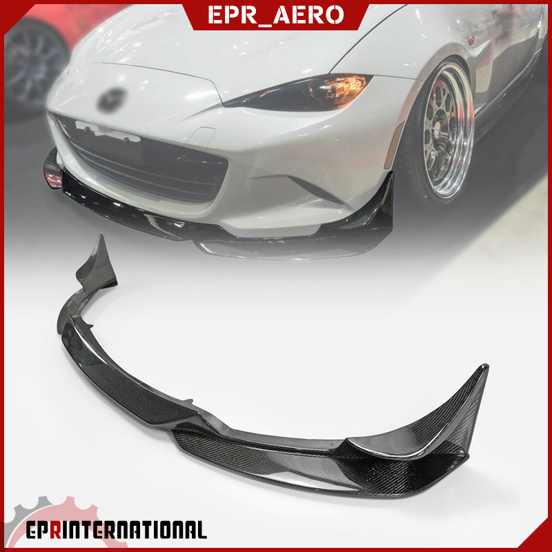 适用于Miata马自达Mazda MX5 ND RF 碳纤维前唇小包前铲下巴GVT款