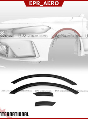 适用于本田思域 FL5 Type R PP塑料材质 前后宽体轮眉小包围加装