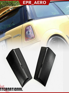 适用于迷你Mini cooper R56 DUELL AG树脂后C柱加装 车窗饰件外观