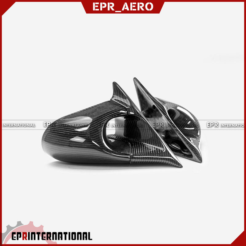 适用于本田 雅阁 93-98年 CD6 右驾 碳纤维子弹镜开孔通风后视镜