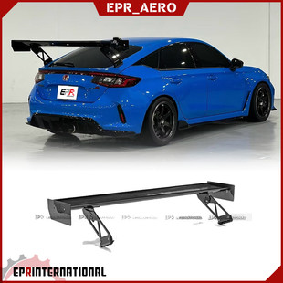 GT大尾翼扰流定风翼改装 适用于本田思域FL5 碳纤维APR款 件 Type