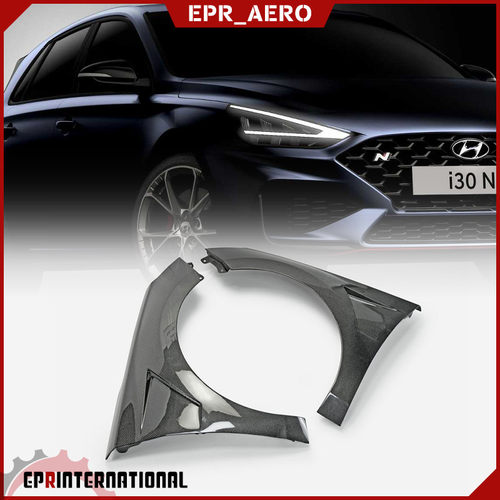 适用于现代Hyundai 16-19 i30N PD碳纤维改装翼子板 叶子板前沙板