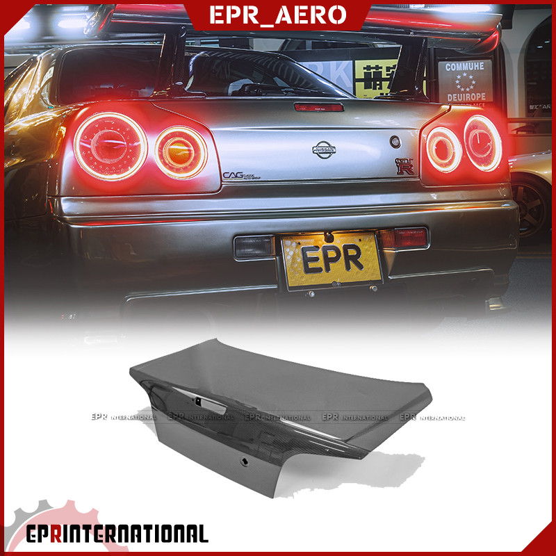 GTRR344门版碳纤维原厂后尾盖