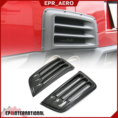 适用于日系08-16战神GTR R35 CS款碳纤维改装后杠风口 后装饰风口