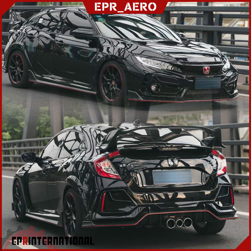 适用于本田FK7 FC 两厢 三厢思域改FK8 TR思域大包围Type R前后杠