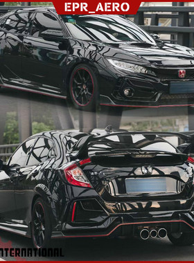 适用于本田FK7 FC 两厢 三厢思域改FK8 TR思域大包围Type R前后杠