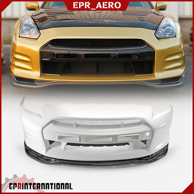 适用于日系08-17战神GTR R35 TOP SECRET改装前保险杠 前杠大包围