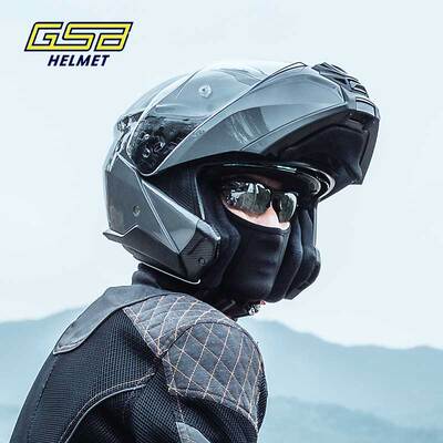 GSB揭面盔362男女式摩托车头盔