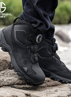 外星蜗牛骑行靴PD10摩托车旋钮骑行鞋户外男鞋摩旅机车2025新款