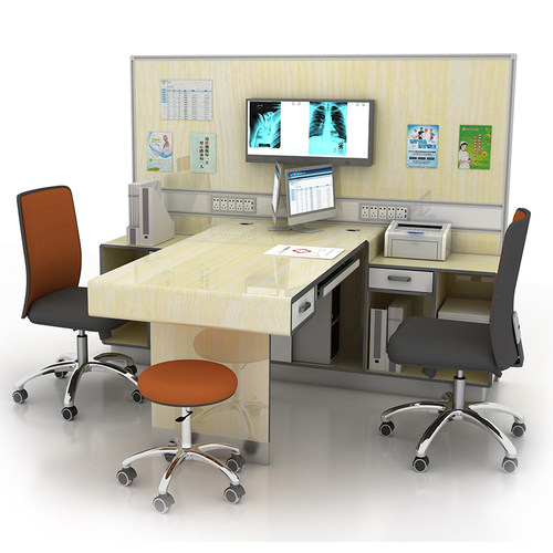 理邦医院诊所专家医用电脑桌双人