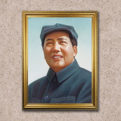 毛主席伟人玄关中堂风墙壁装饰画