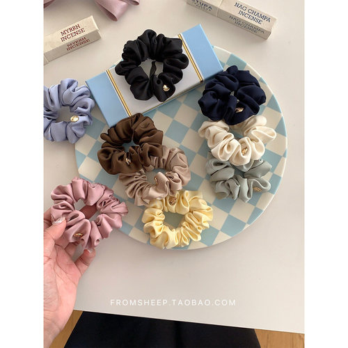 FromSheep手工金标法式小号发圈