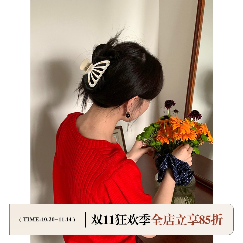 Bettermood自制~醋酸法式抓夹女