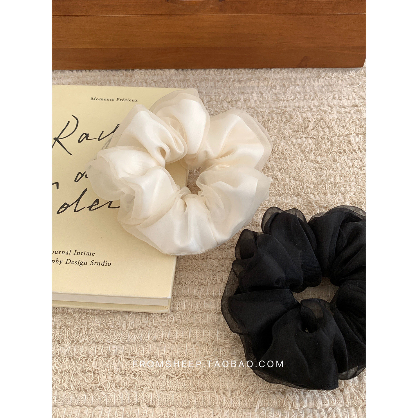 法式网纱黑色大肠发圈女高级感头花发绳发饰马尾皮筋发圈头绳头饰,饰品/流行首饰/时尚饰品新,发饰,淘宝优惠券,粉丝福利购,淘宝优惠卷