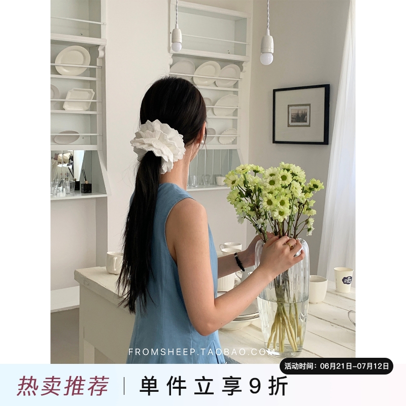 FromSheep～双层蕾丝花边发圈