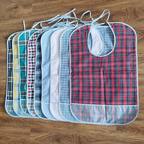 老年人吃饭用的围兜可印图案logo