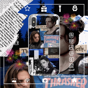 冬日战士Winter Soldier冬兵手机壳适用于iphone16PROMAX苹果12345miniXSRE678PLUS华为p60小米14vivox90安卓