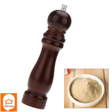 and Brown Mill Manual Salt Black Pepper Wooden Grinder