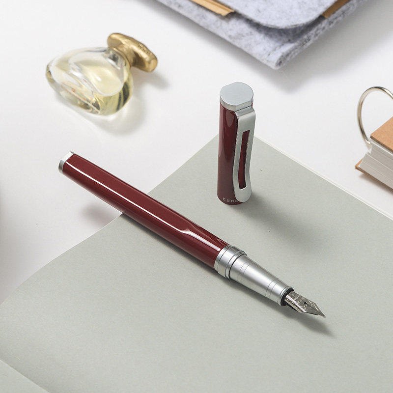 cuneiform契意坊新款华尔兹墨水钢笔男女办公送礼学生用金属礼盒