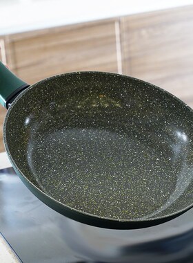 精选意大利进口TVS女士健康炒锅家用不粘锅炒菜锅陶瓷平底锅露营